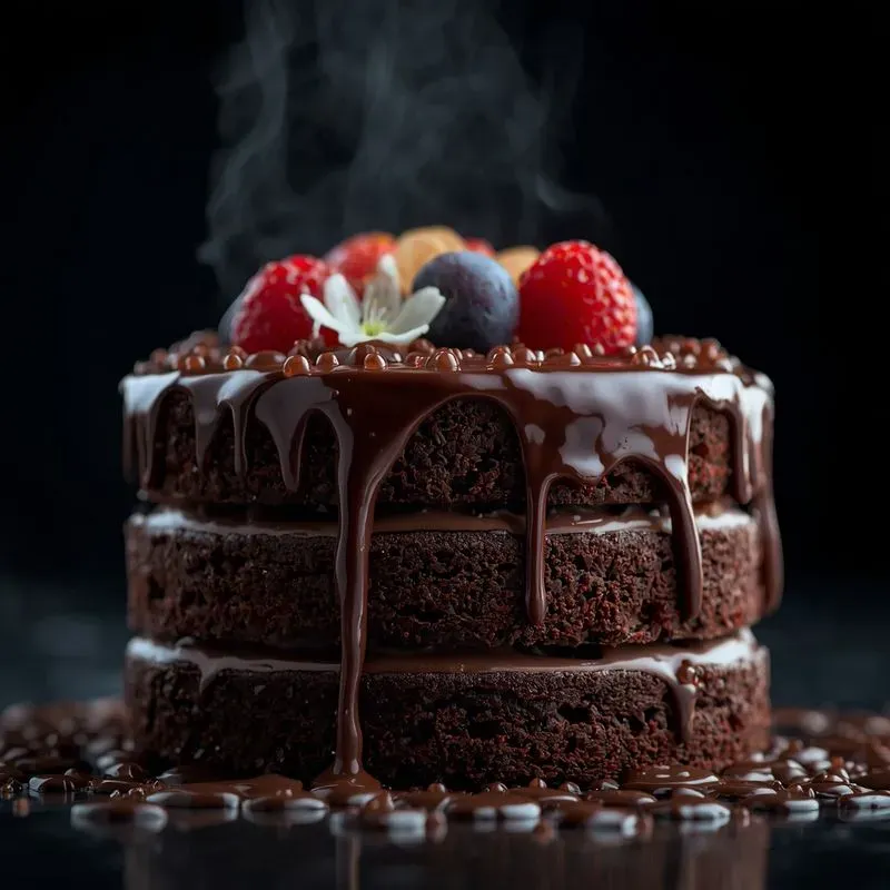 Ultrarealistic Gourmet Food Photos