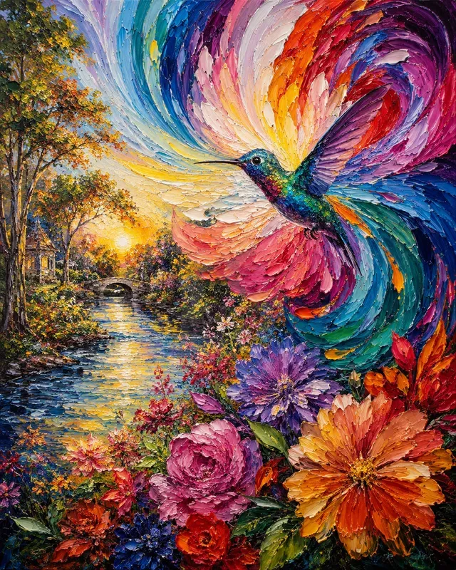 Rainbow River Dreamscape Palette Flows