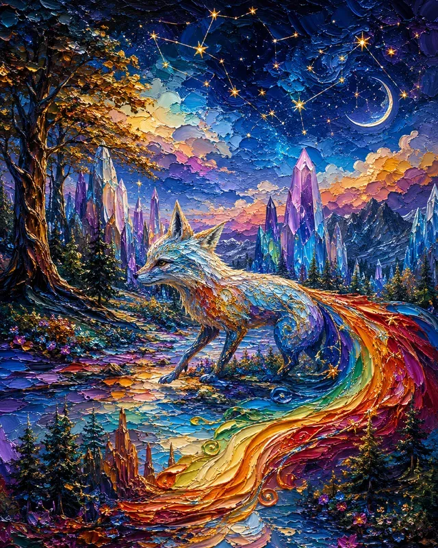 Rainbow River Dreamscape Palette Flows