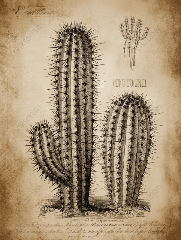 Vintage Botanical Sketch Illustrations