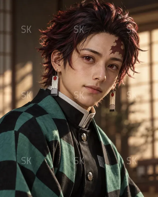 Cinematic 3d Anime Character Portraits