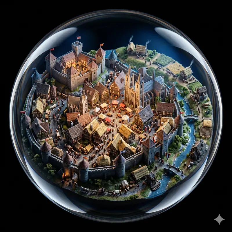 Consistent Miniature Life Diorama Orbs
