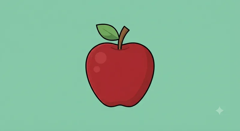 Minimalist Vector Food Illustrations