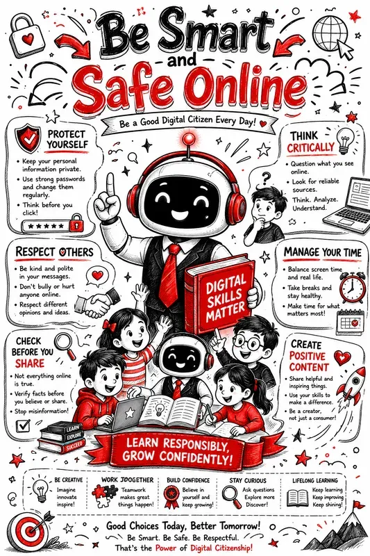 Educational Doodle Infographic Posters