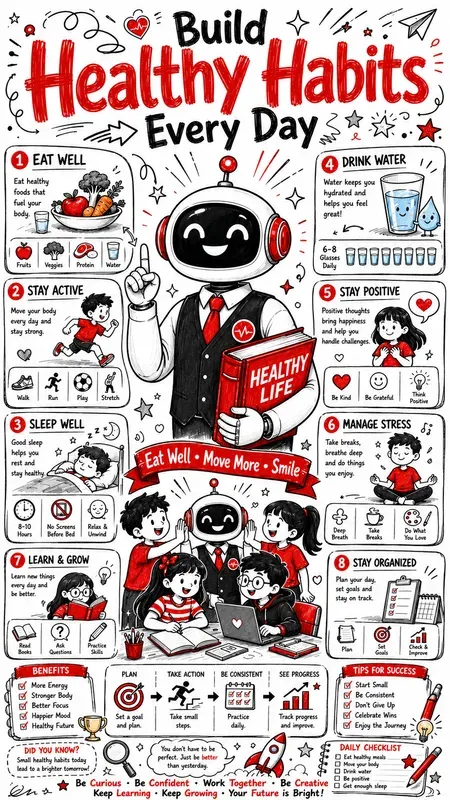 Educational Doodle Infographic Posters