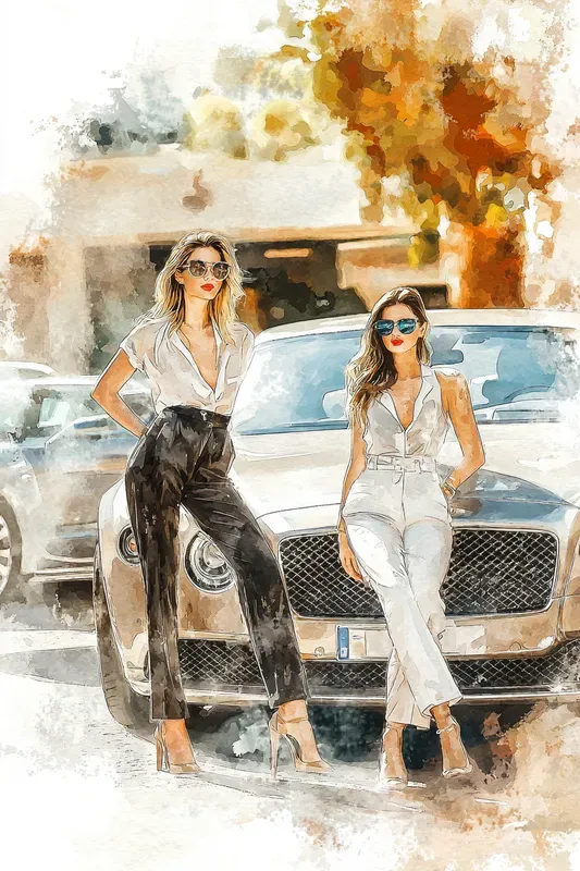 Girls Stylish Summer Moments