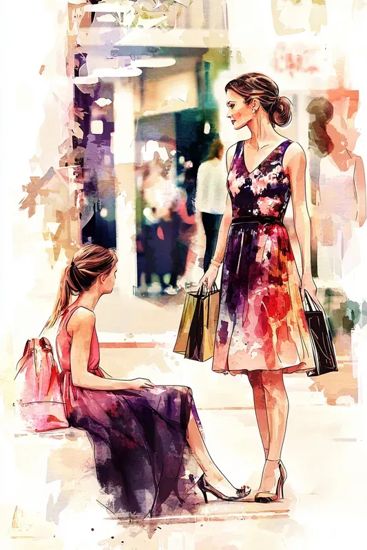 Girls Stylish Summer Moments