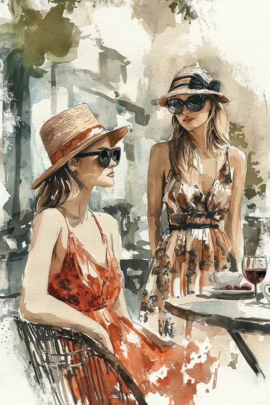 Girls Stylish Summer Moments