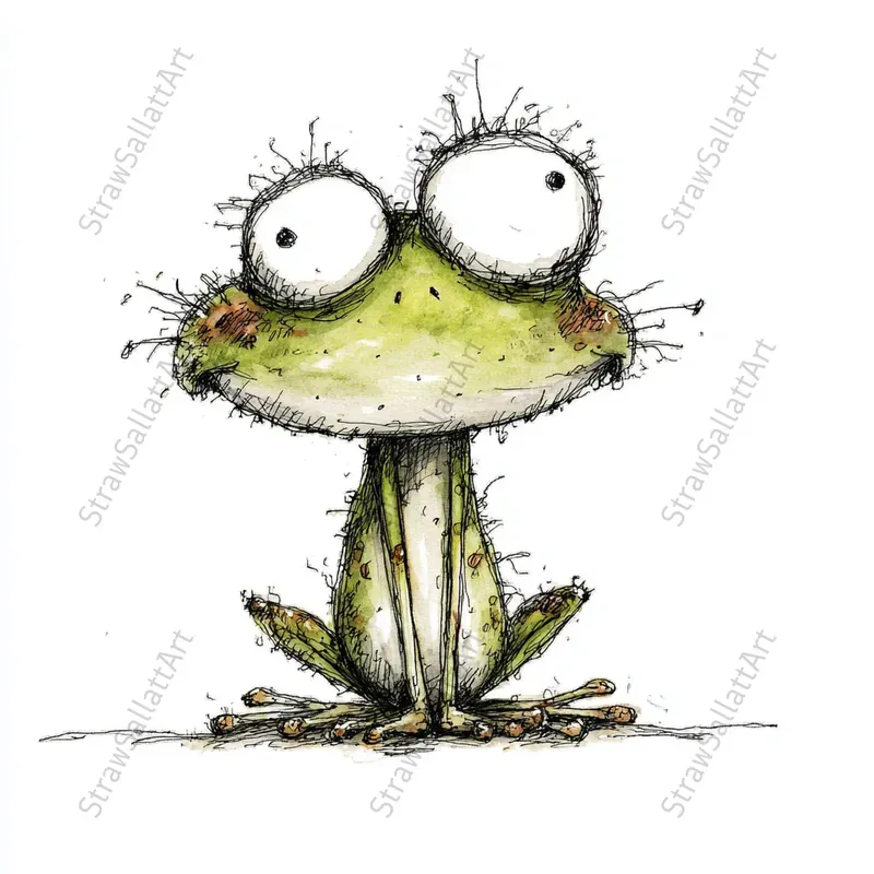 Funny Quirky Animal Logo Illustrations