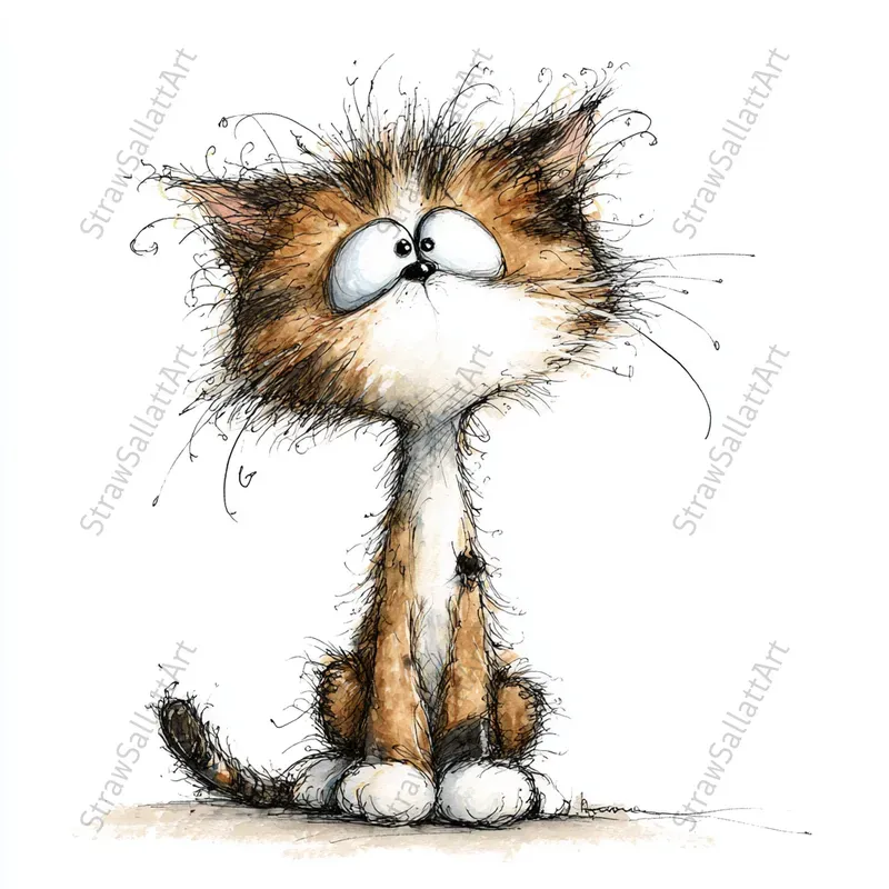 Funny Quirky Animal Logo Illustrations