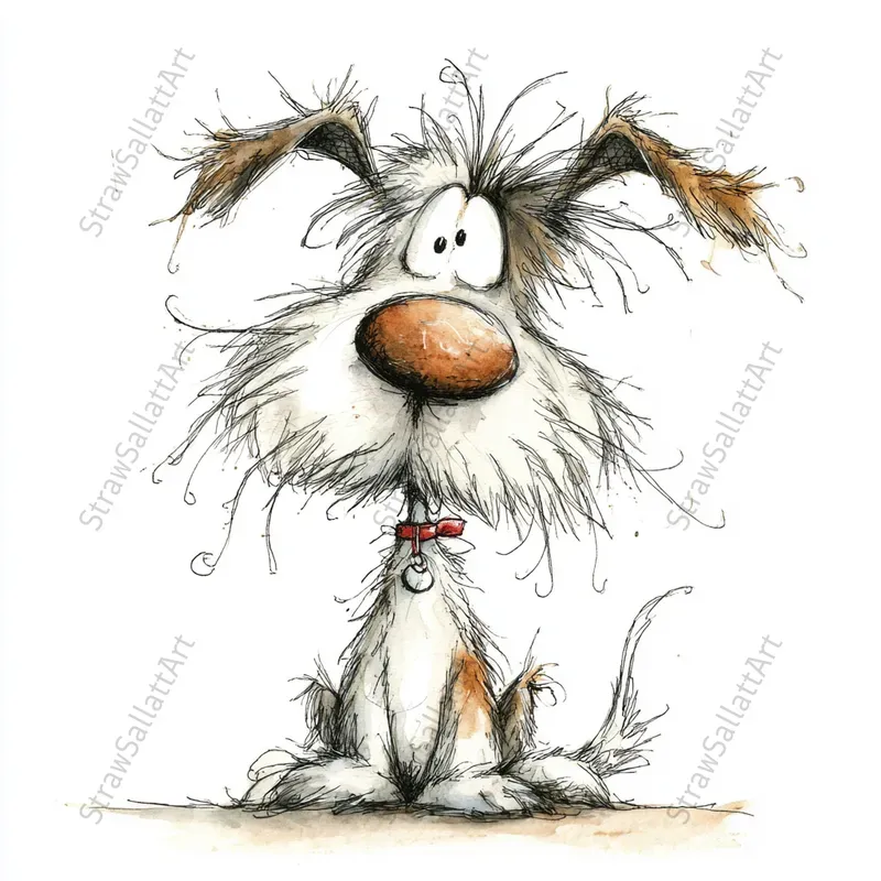 Funny Quirky Animal Logo Illustrations