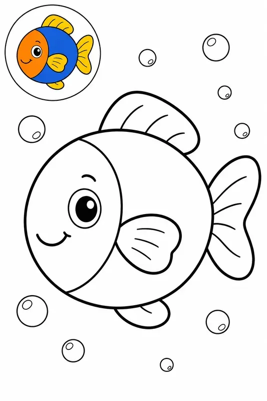 See And Color Page Generator
