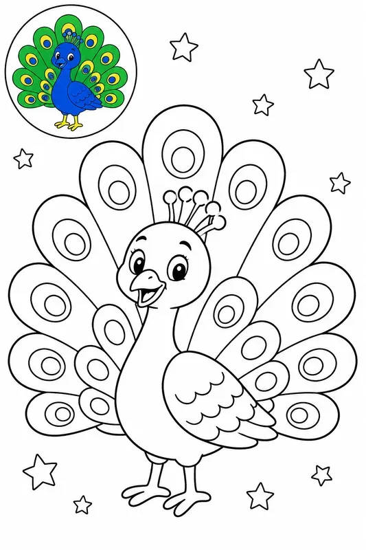 See And Color Page Generator
