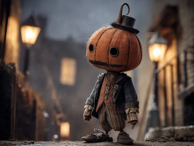 Tim Burton Style Stop Motion Characters