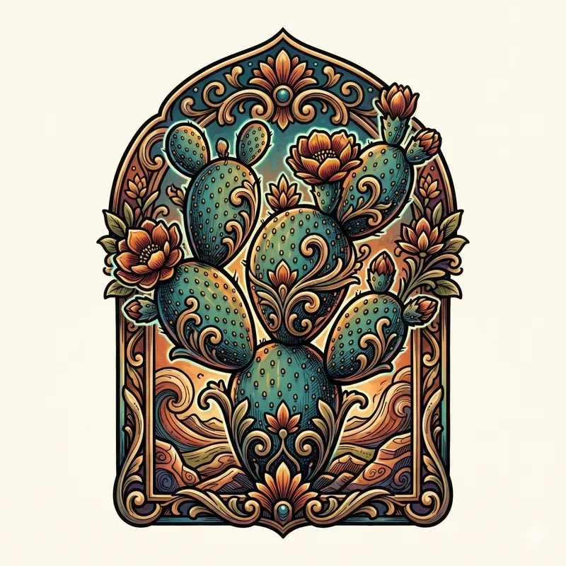 Fantasy Cacti Emblems