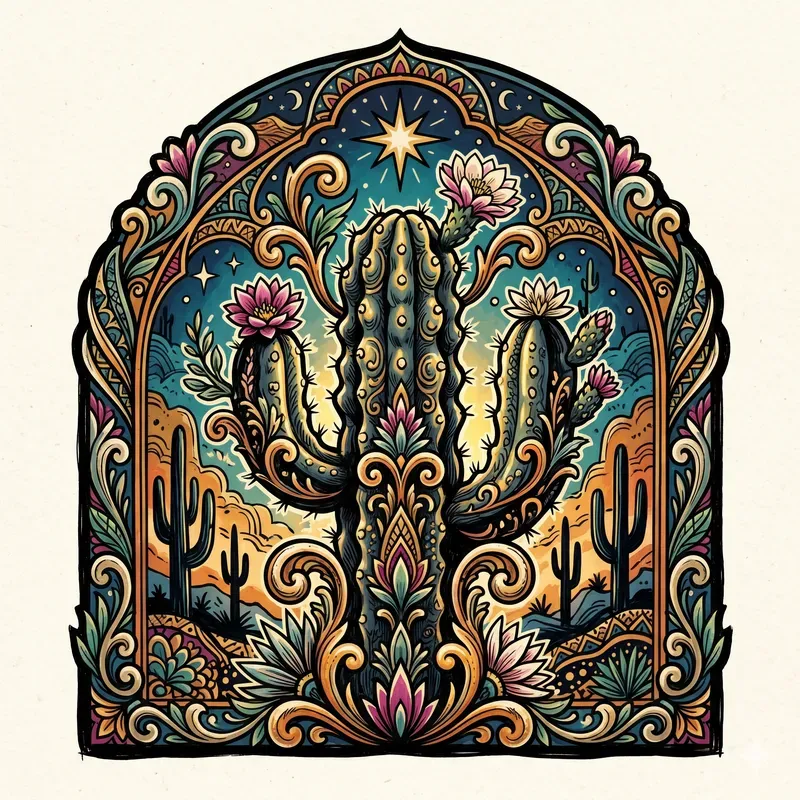Fantasy Cacti Emblems