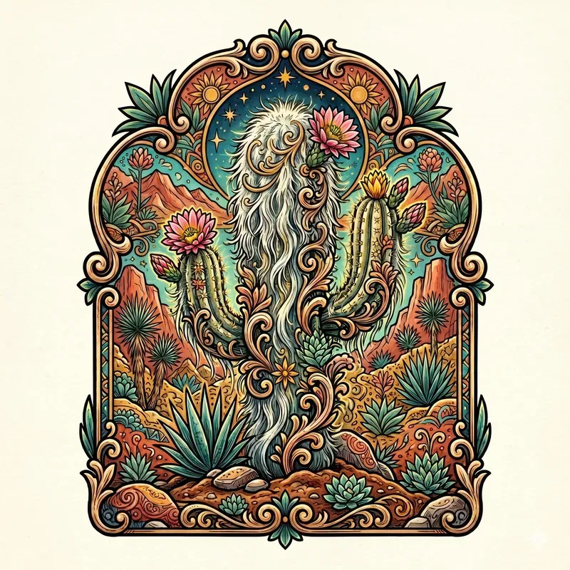 Fantasy Cacti Emblems