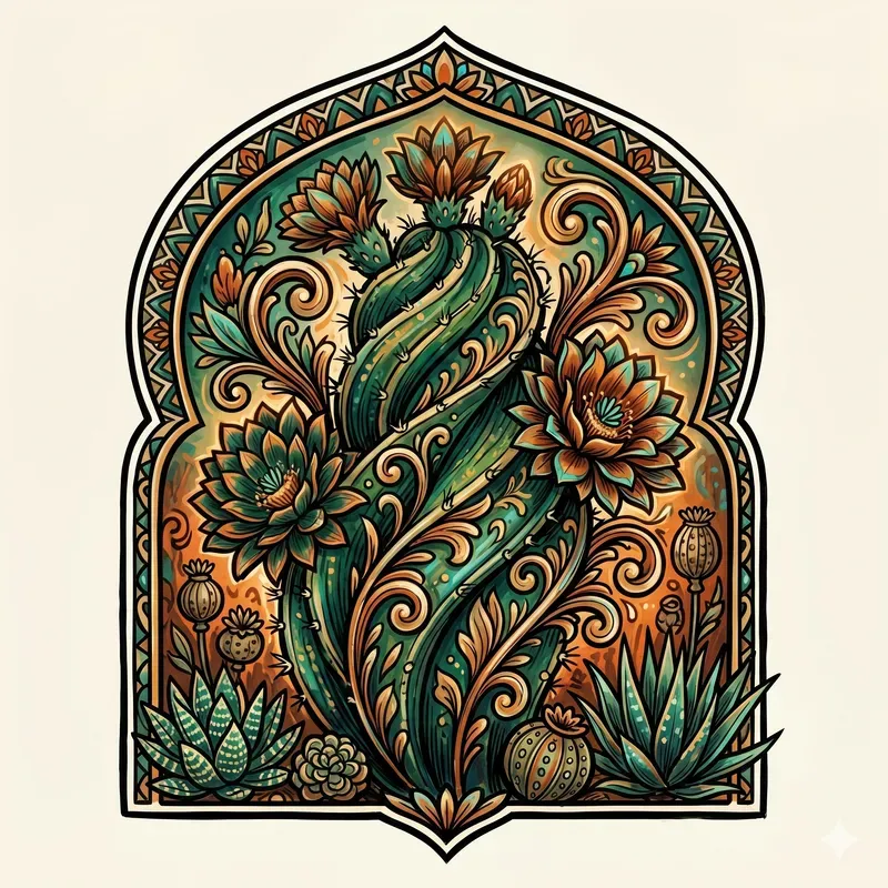 Fantasy Cacti Emblems