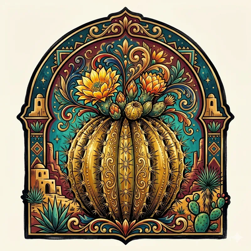 Fantasy Cacti Emblems