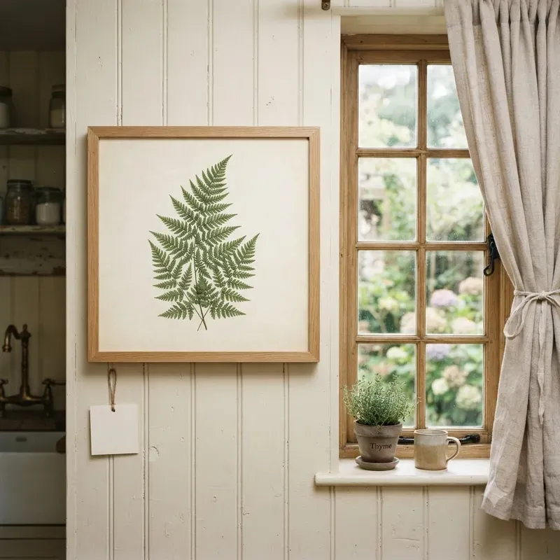 Cottage Window Poster Mockup Systems