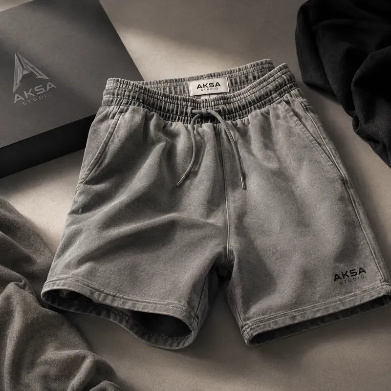 Minimal Men Shorts Mockups