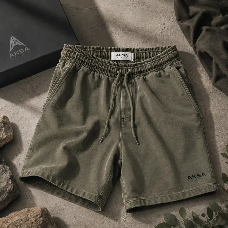 Minimal Men Shorts Mockups