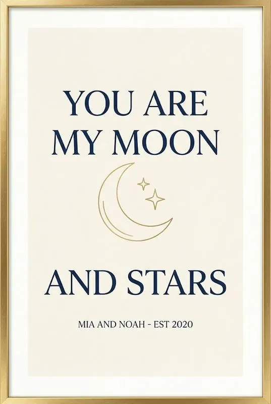 Romantic Love Quote Poster Studios