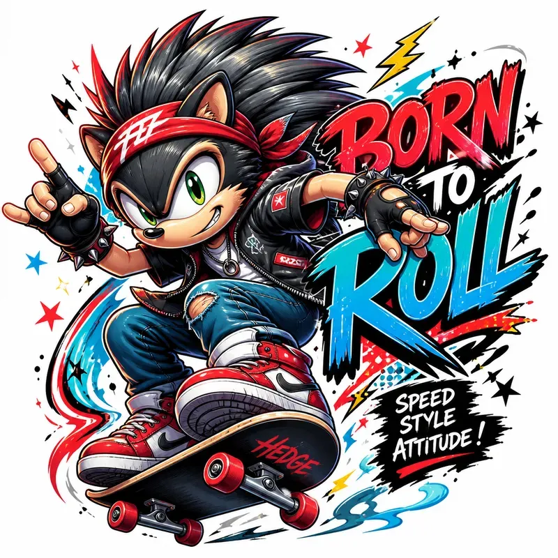 Cartoon Action Mascots