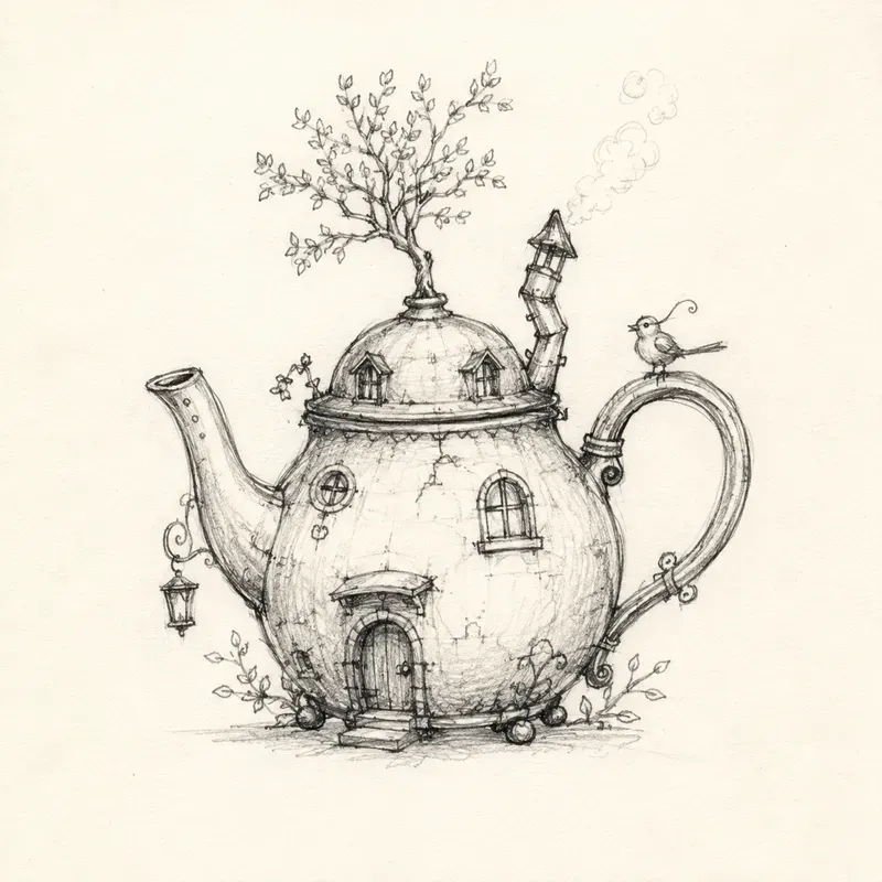 Whimsical Handdrawn Sketches