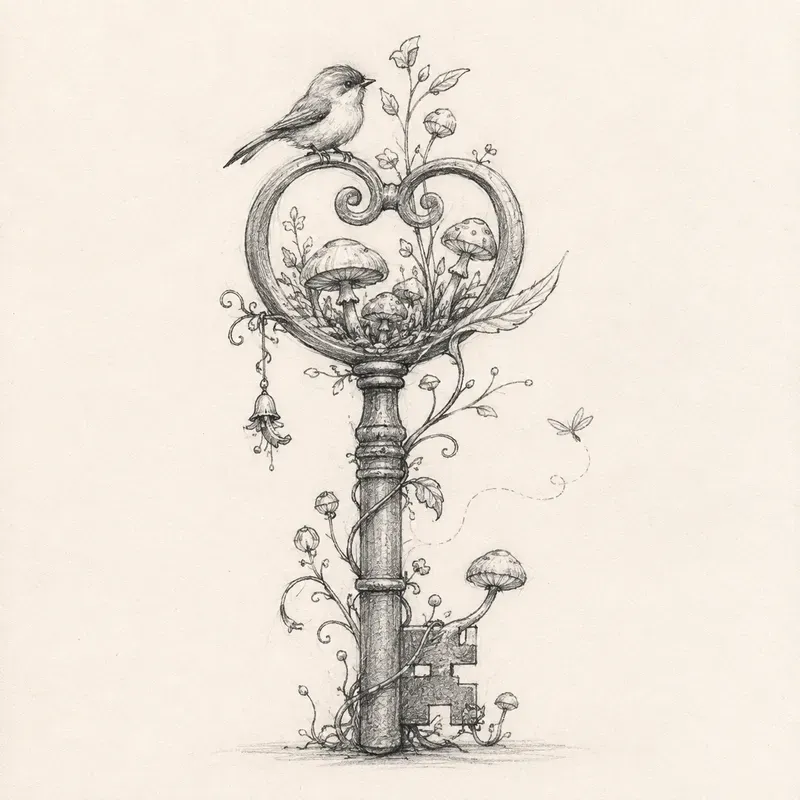 Whimsical Handdrawn Sketches