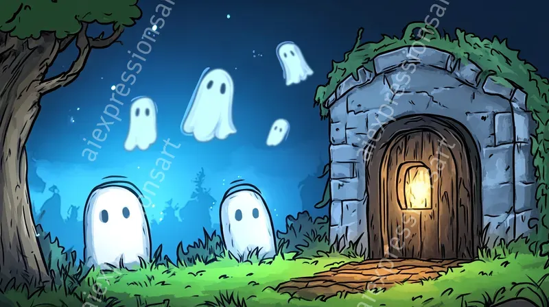 Whimsical 2D Indie Game Scenes