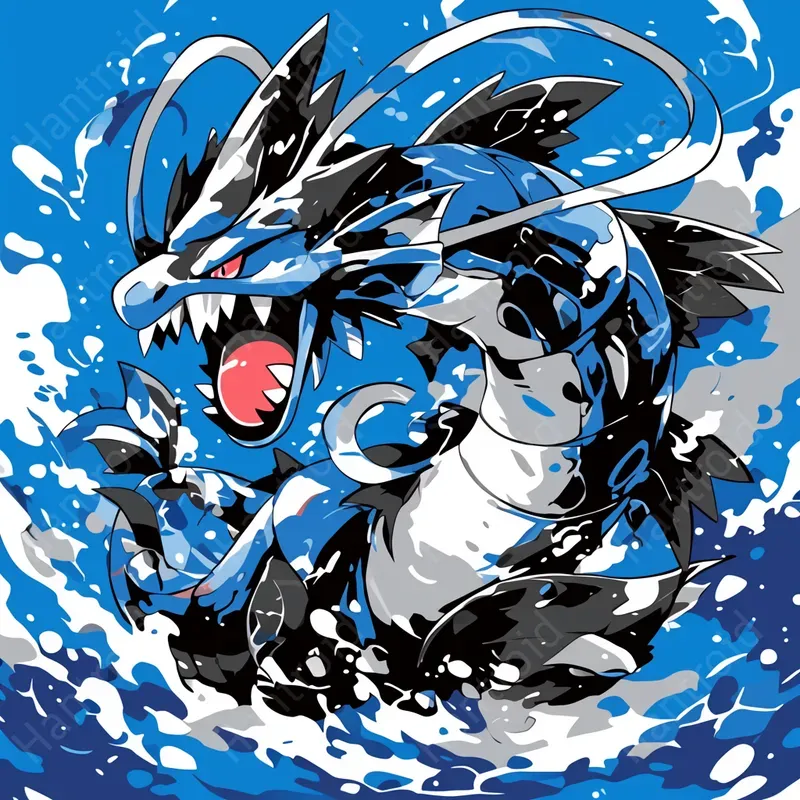 Pokemon Vibrant Dynamic Art