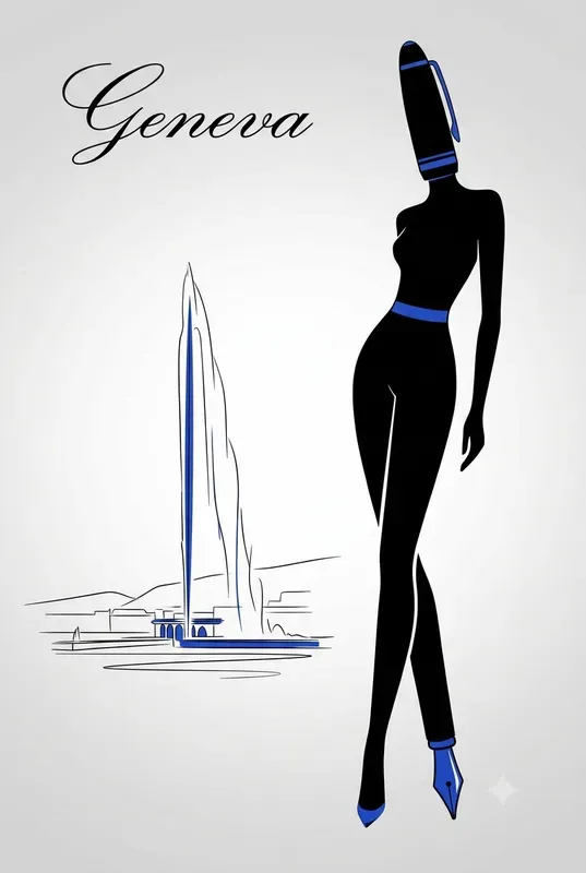Minimalist Chic Silhouette Travel Art