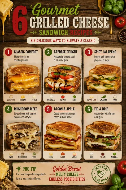 Modern Recipe Infographic Posters