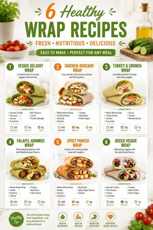 Modern Recipe Infographic Posters