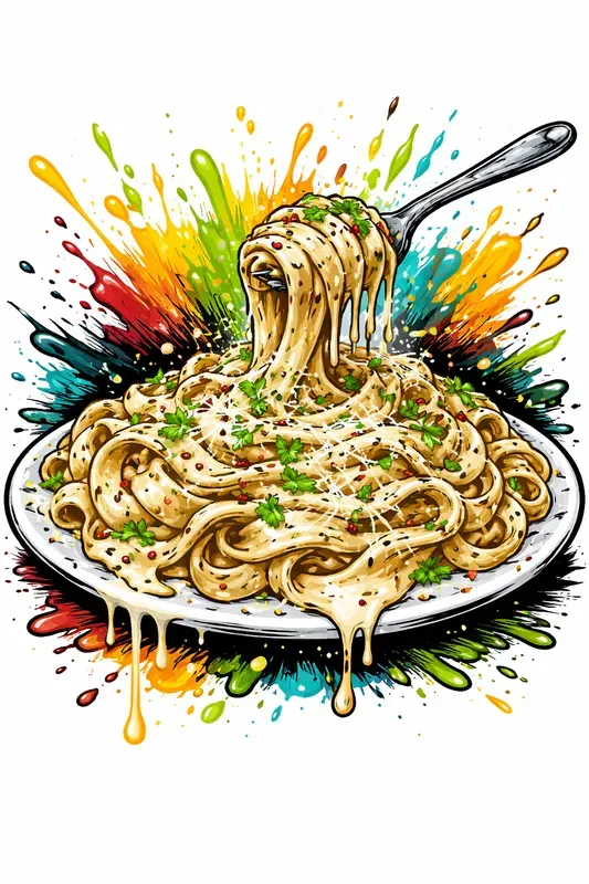 Graffiti Food Explosions