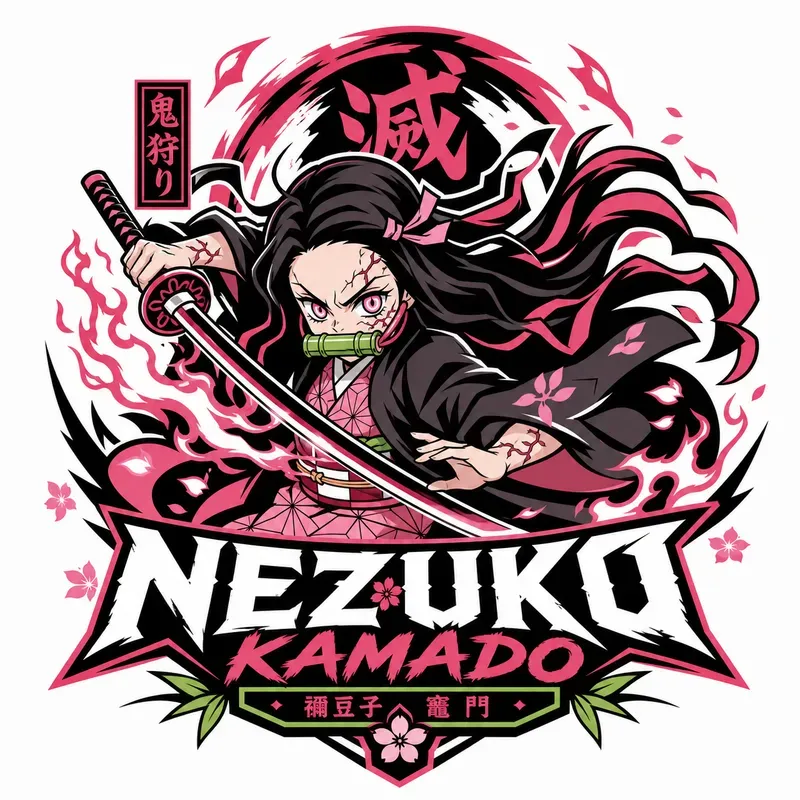Demon Slayer Mascot Logos