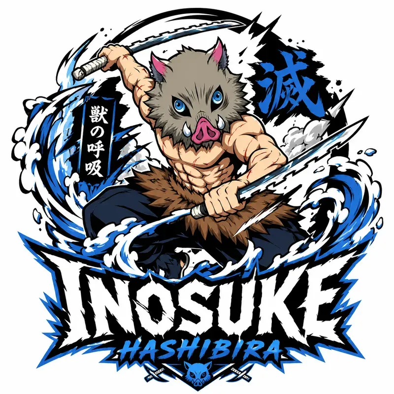 Demon Slayer Mascot Logos