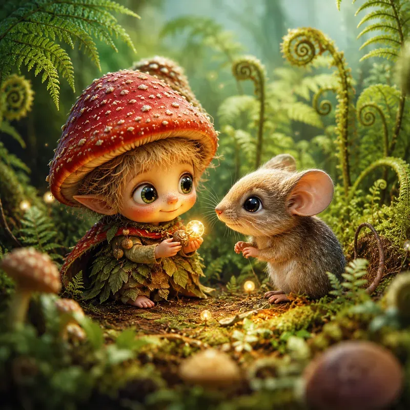 Whimsical Tiny Creature Friends