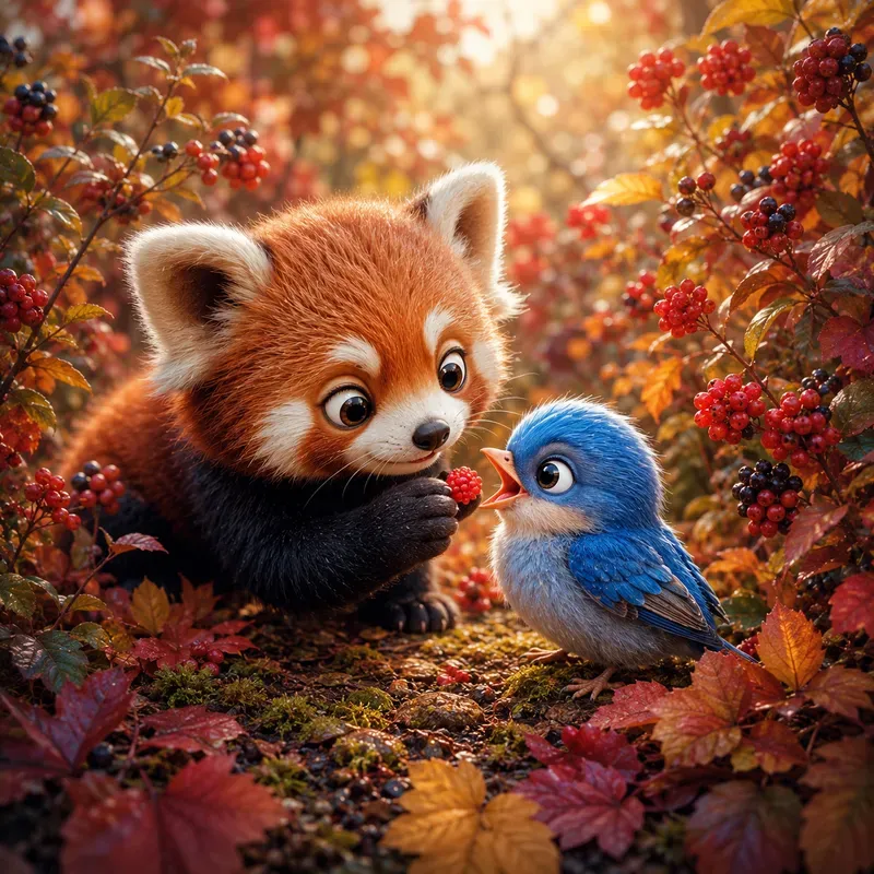 Whimsical Tiny Creature Friends