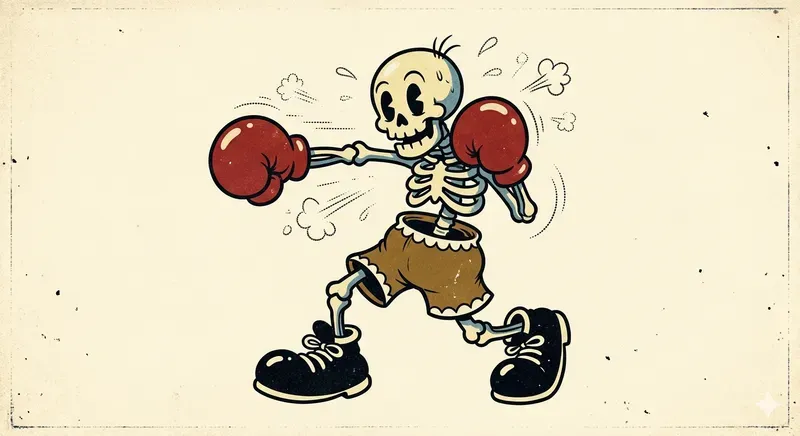 1930s Rubber Hose Cartoon Style