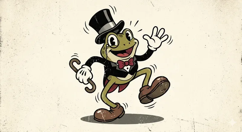 1930s Rubber Hose Cartoon Style