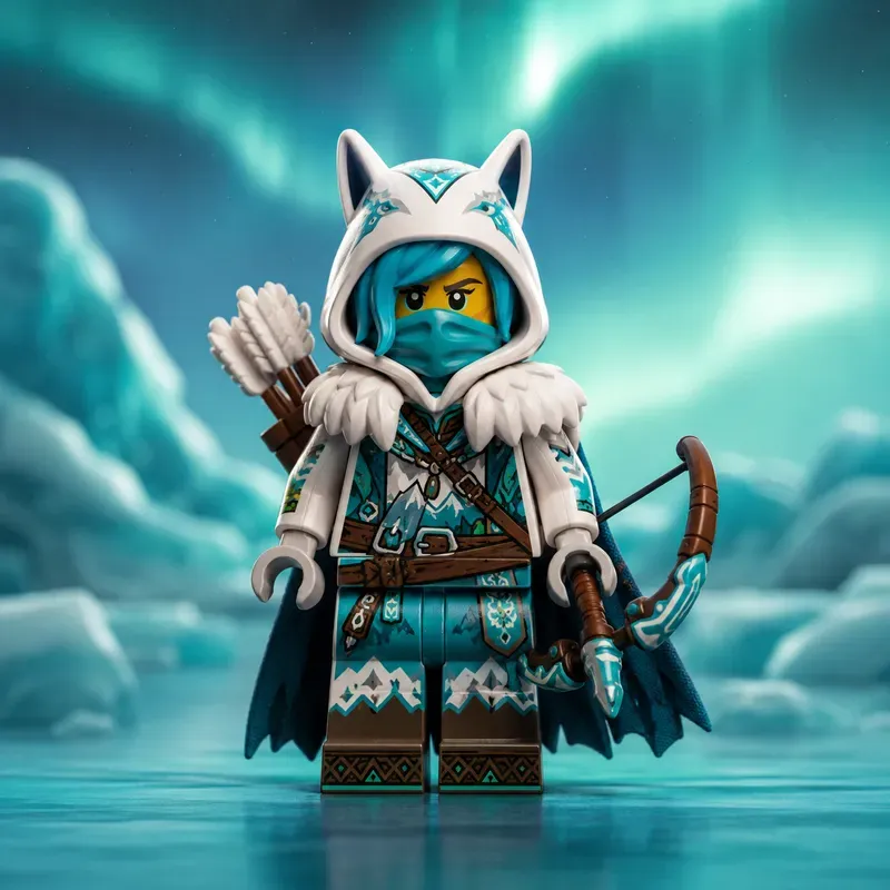 Lego Heroes In Tiny Worlds