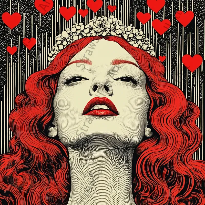 Ethereal Valentine Art Cards