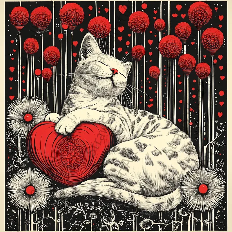 Ethereal Valentine Art Cards