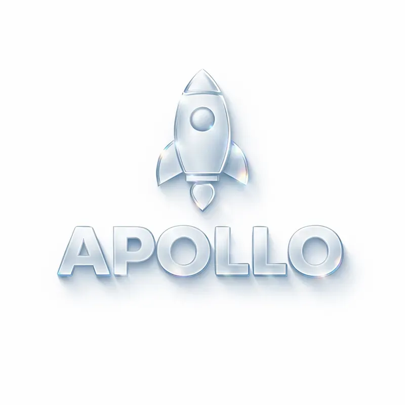 Frosted Glassmorphism 3D Brand Logos