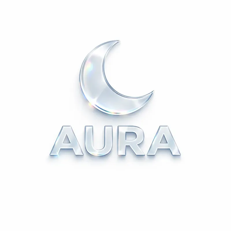 Frosted Glassmorphism 3D Brand Logos