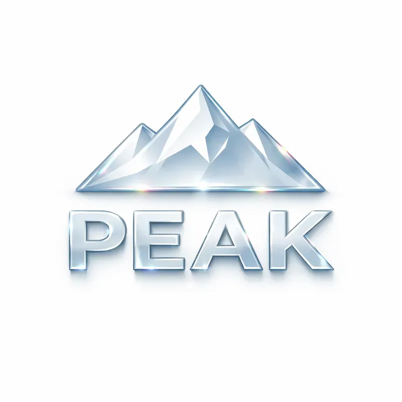 Frosted Glassmorphism 3D Brand Logos