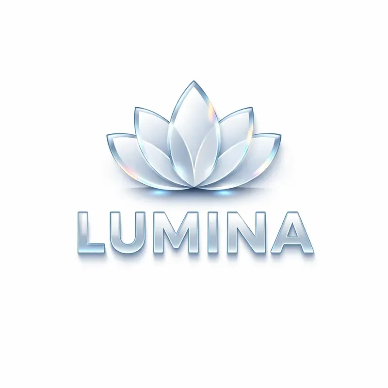 Frosted Glassmorphism 3D Brand Logos