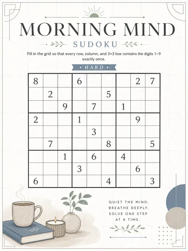 Adult Printable Puzzle Game Pages